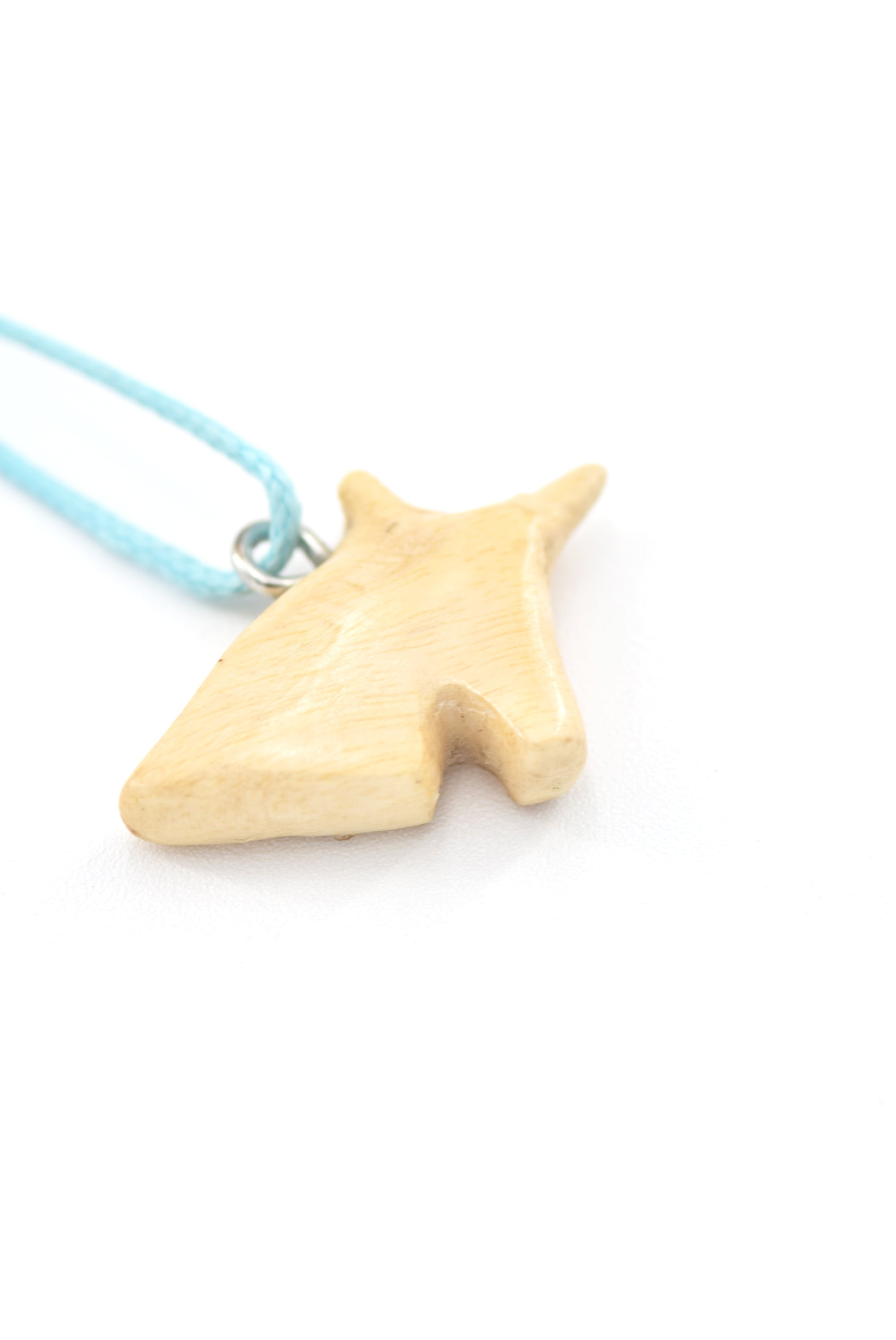 Karah's Unicorn- Hand-Carved Velvet Ash Pendant