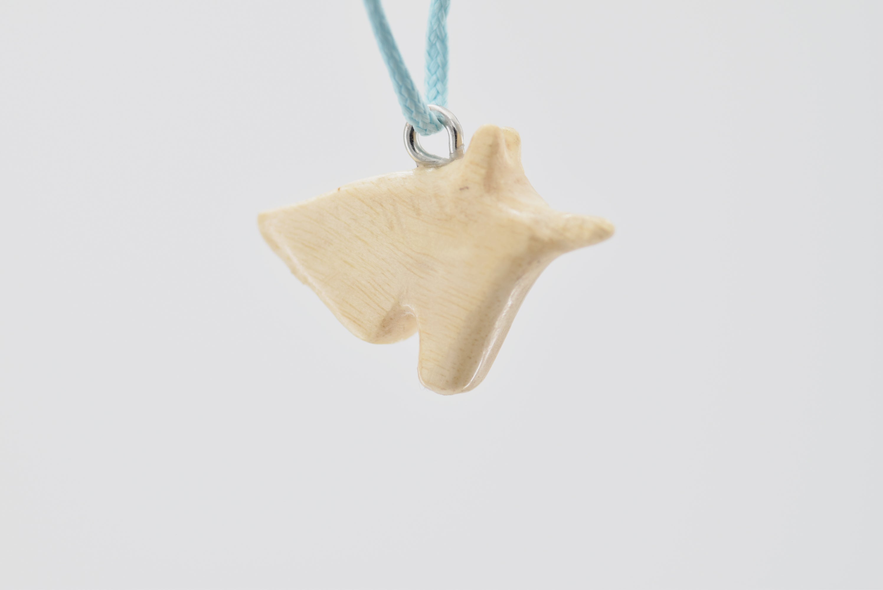 Karah's Unicorn- Hand-Carved Velvet Ash Pendant